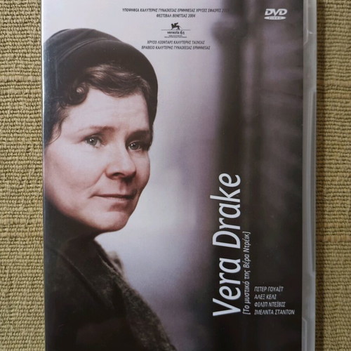 Vera Drake DVD like new with subtitles