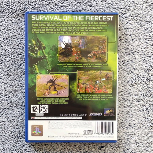 Aliens VS Predator Extinction PlayStation 2 used