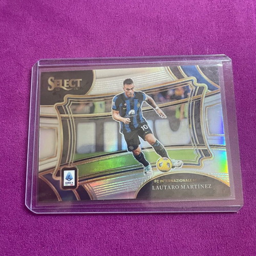 2023-24 Panini Select Lautaro Martinez Field Level Silver card like new