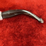 Πίπα καπνού Peterson of Dublin Meerschaum με δαχτυλίδι από ασήμι Sterling .925
