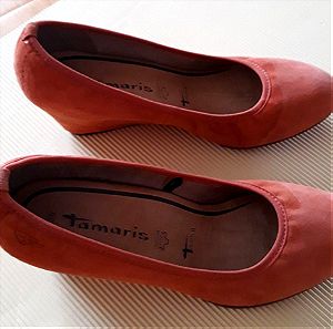 Δερμάτινα παπούτσια TAMARIS