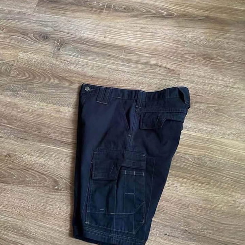 Snickers Cargo short work pants, size 44/M, blue