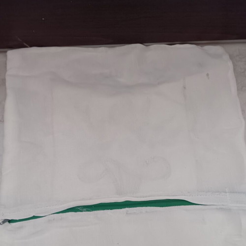 Pillowcase used, size 42x39 cm