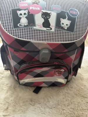 Ars Una Think Pink hard school backpack