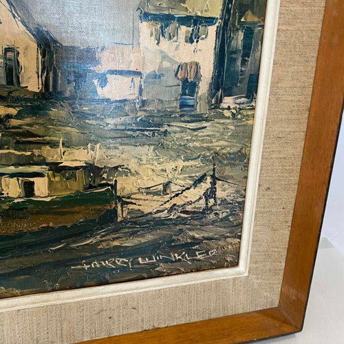 Vintage painting 52x90 used print