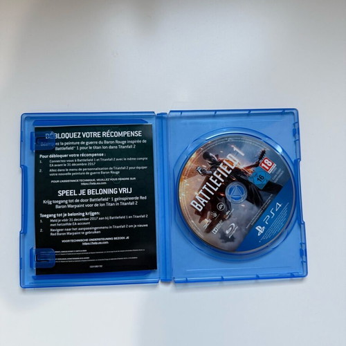 Battlefield 1 PS4 used game without cover