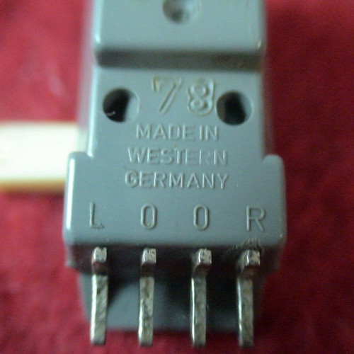 Perpetuum Ebner PE-188 Stereo cartridge used, defective with needle