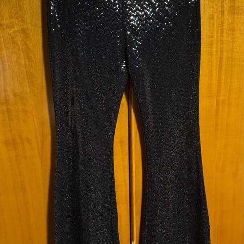 Women's shiny sequin set new, black