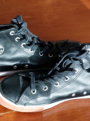 Converse All Star boots made of genuine leather, like new, size 37.5, unisex