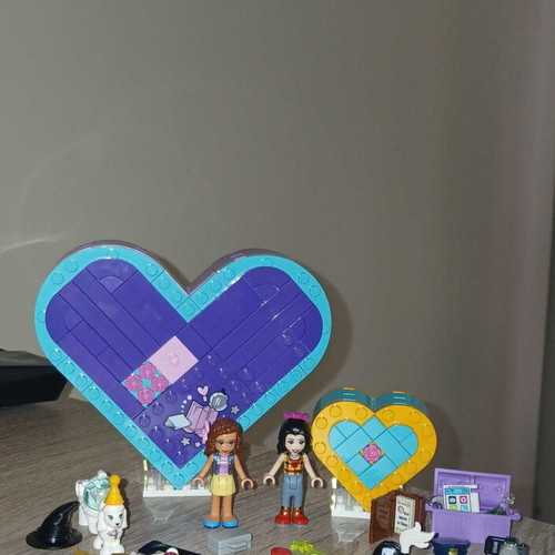 Lego Collectable Friends Heart Box Friendship Pack used