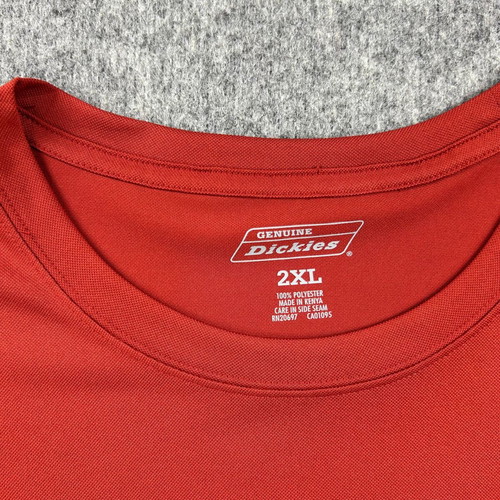Dickies Pocket Tee men's T-shirt red oversized 2XL