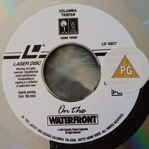 On the Waterfront LaserDisc like new, drama