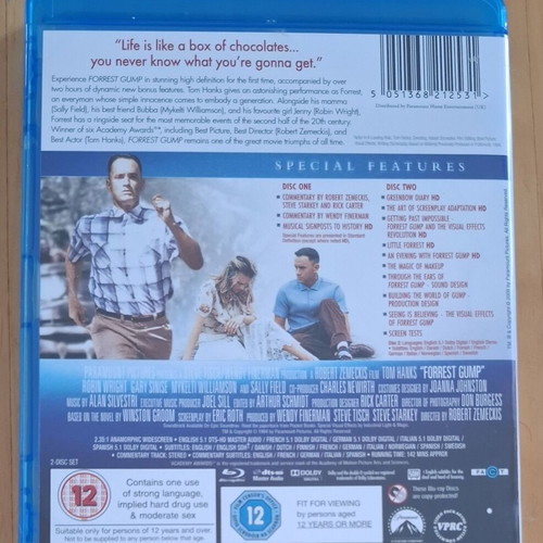 Forrest Gump special edition double Blu-ray new without Greek subtitles