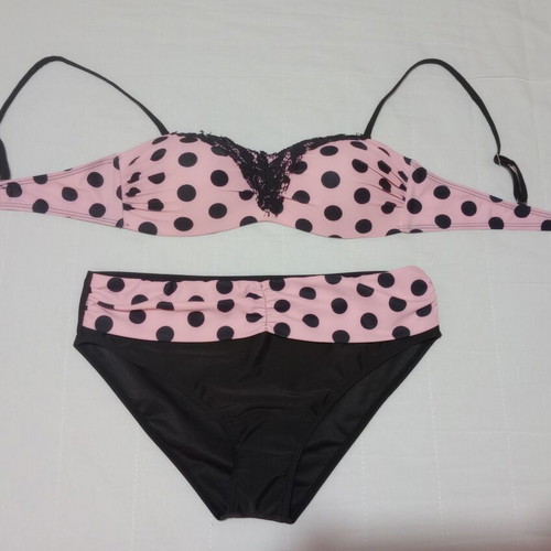 Bikini set new, size large, pink