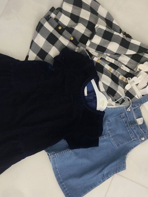 Τρία φορέματα H&M για 9-18 μηνών σαν καινούργια