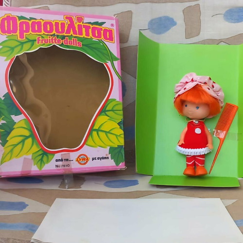 Fraulitsa Lyra doll like new, collectible 80s decade with poster