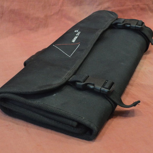 Professional chef case bag for 22 knives and tools like new