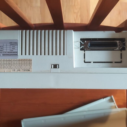 Mannesmann Tally MT 81 dot matrix printer used