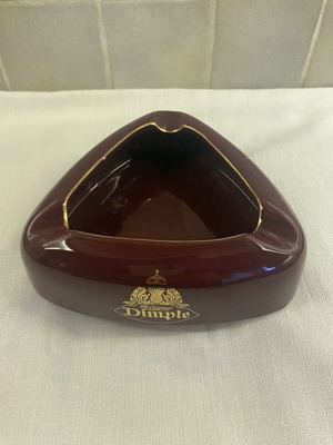 Dimple Whisky Promotional Ashtray like new