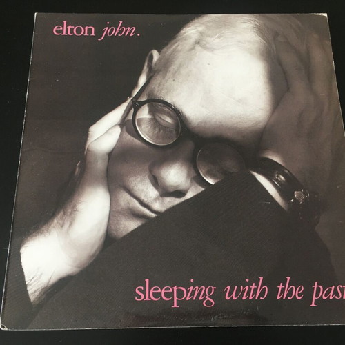 Elton John Sleeping With The Past LP used, pop