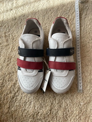 Pepe Jeans Kids' Sneakers Size 33 New White with Red and Blue Details