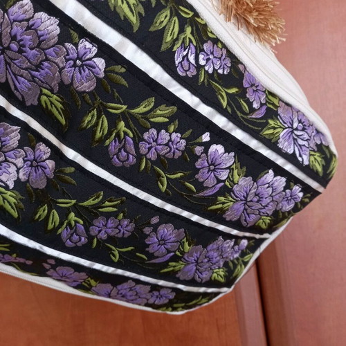 Handmade boho style handbag multicolored new