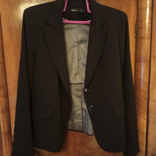 Ysatis women's black jacket like new, size L