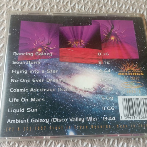 Dancing Galaxy CD like new by Astral Projection, Israeli Goa trance