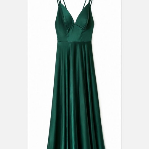 Tassos Mitropoulos dress small, cypress green, like new