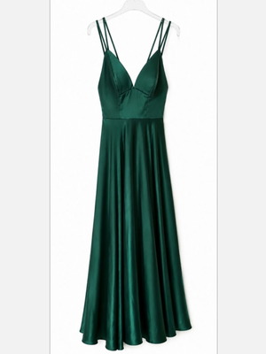 Tassos Mitropoulos dress small, cypress green, like new
