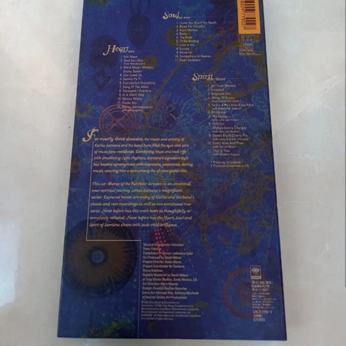 Santana Dance of the Rainbow Serpent 3 CD box set like new