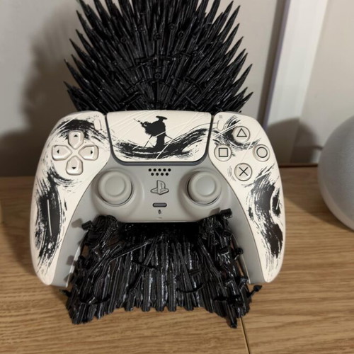 PS5 DualSense controller stand Iron Throne design like new