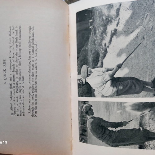 Golf book used, stories and training
