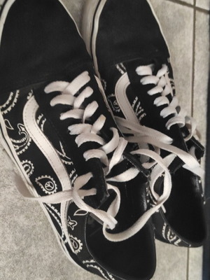 Vans black Bandana shoes used, size 41
