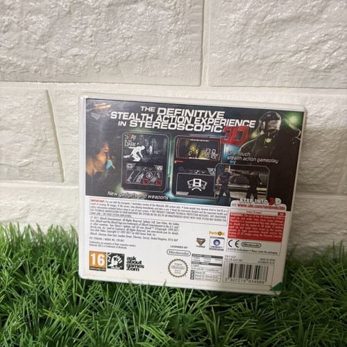 Tom Clancy’s Splinter Cell Nintendo 3DS game used