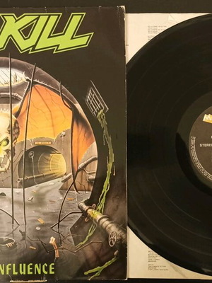 Overkill Under the Influence LP used, metal