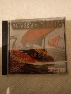 Warzone IV CD used from Metal Invader with cracked plastic