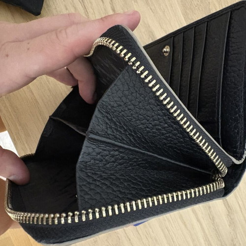 Ferre Milano wallet used, black, very good condition