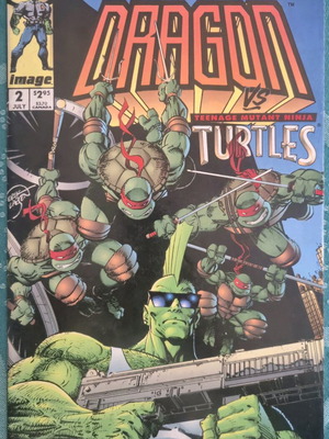 The Savage Dragon #2 comic used, first printing July 1993
