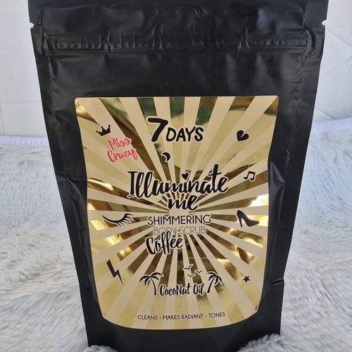 Body scrub Coffee and Coconut Oil 7days 200gr new