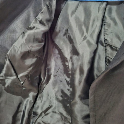 Black trench coat like new, size small, evening and afternoon wear