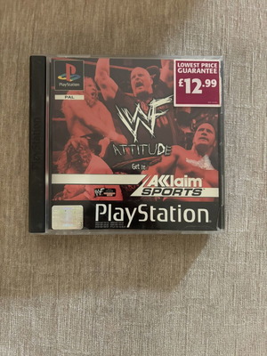 WWF Attitude PlayStation 1 αγγλική έκδοση