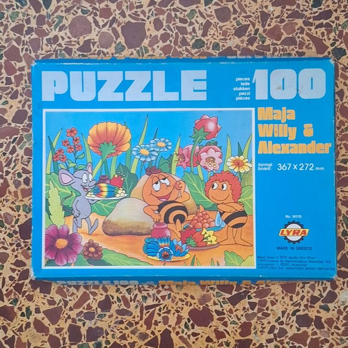 Lyra Maya The Bee Puzzle 100 Pieces Used