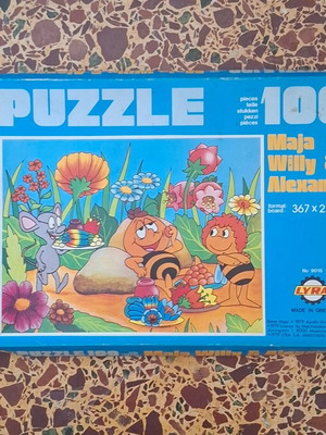 Lyra Maya The Bee Puzzle 100 Pieces Used