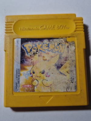 Pokemon Yellow Game Boy κασέτα σαν καινούργιο