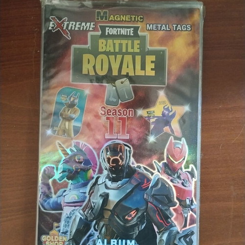 Fortnite holographic and magnetic tags collection used, 211 pieces