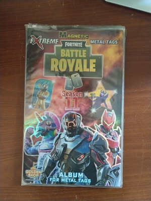 Fortnite holographic and magnetic tags collection used, 211 pieces