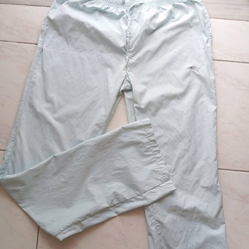 Puma slim pants used, light blue, size S