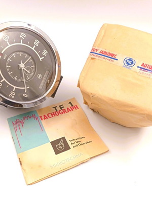 Mikrotechna TF1 Vintage Tachograph NOS from Czechoslovakia