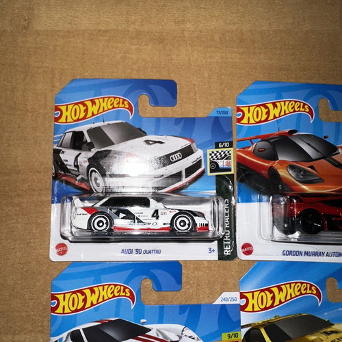 Hot Wheels toy cars, set of 9